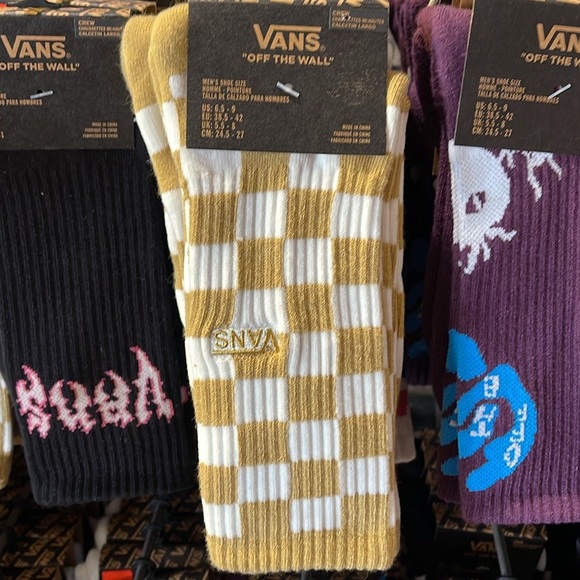 Vans Other - VANS "Off The Wall" socks Checkerboard 
NWT (1 pair)